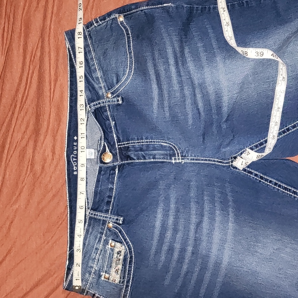 NWOT denim capri's - Picture 4 of 8